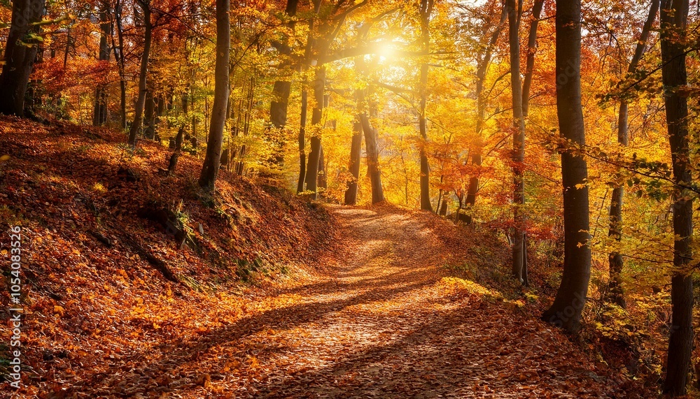 Obraz premium autumn in the forest