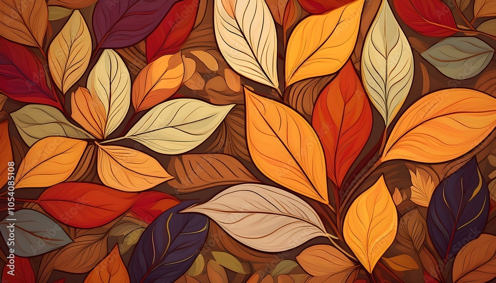 Autumn Leaves Pattern Autumn Leaves Pattern