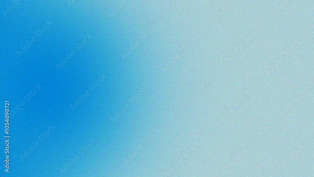 Naklejka premium A soft, abstract gradient background blending from bright blue to light cyan, creating a refreshing and airy visual effect