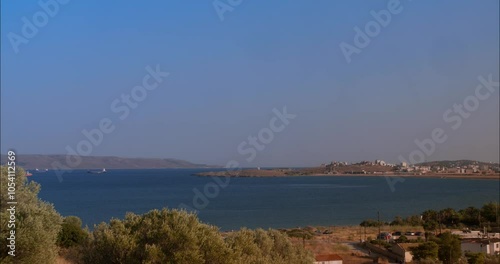 Wallpaper Mural Panoramic View Of The Coast Of Athens With The Aegean Sea In The Background Torontodigital.ca