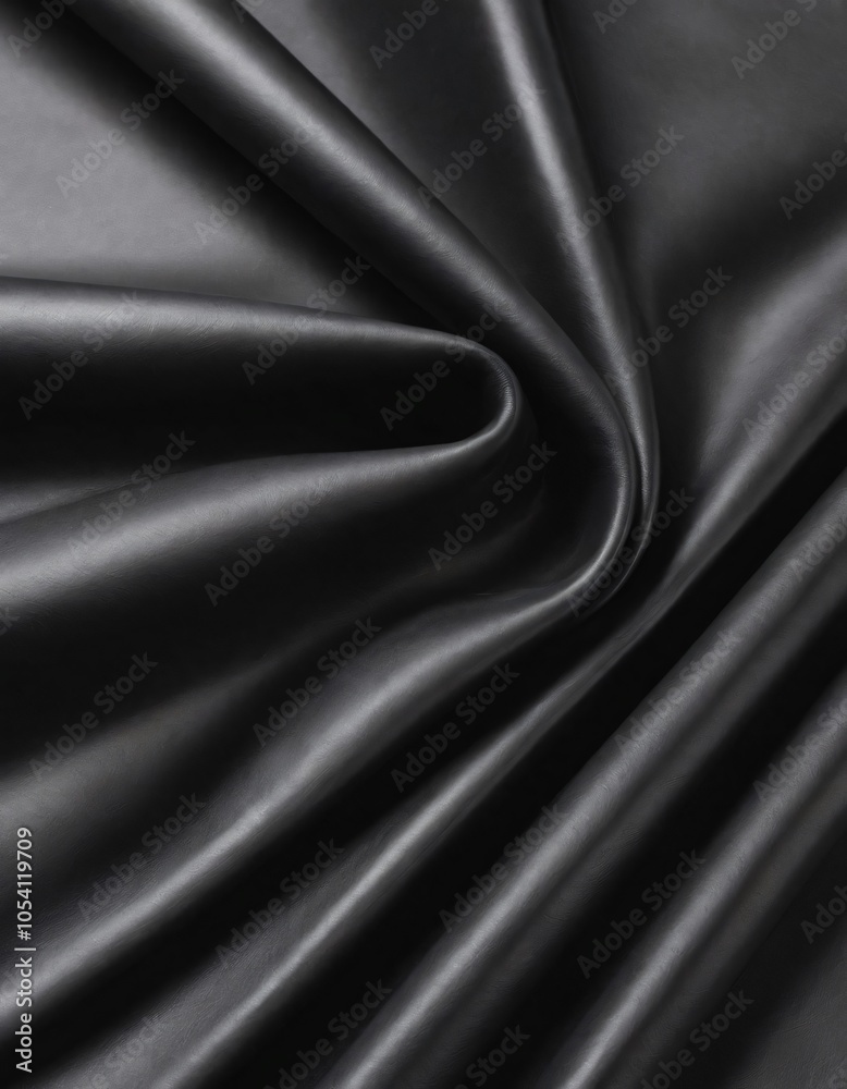 Obraz premium black leather texture