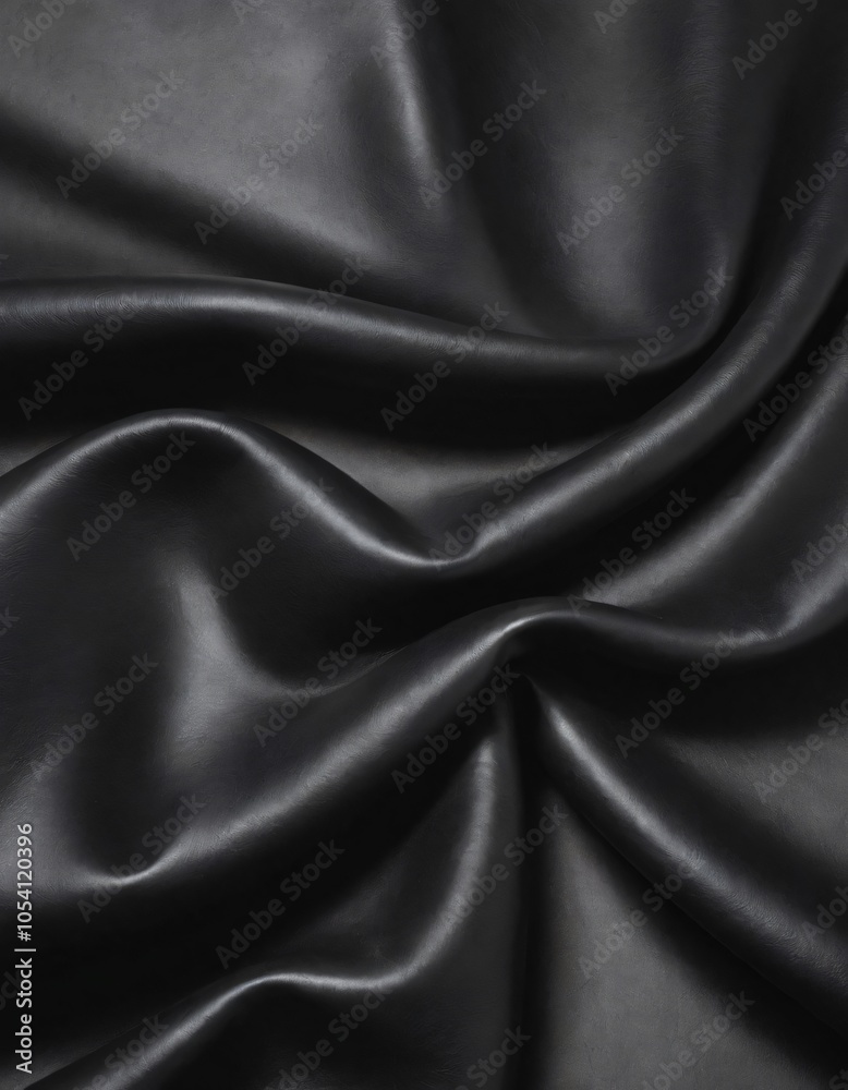 Obraz premium black leather texture
