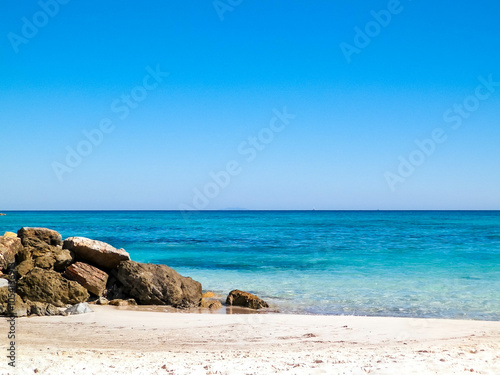 Beach in Vada, Italy.