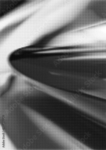 Abstract vector halftone texture with a transparent background