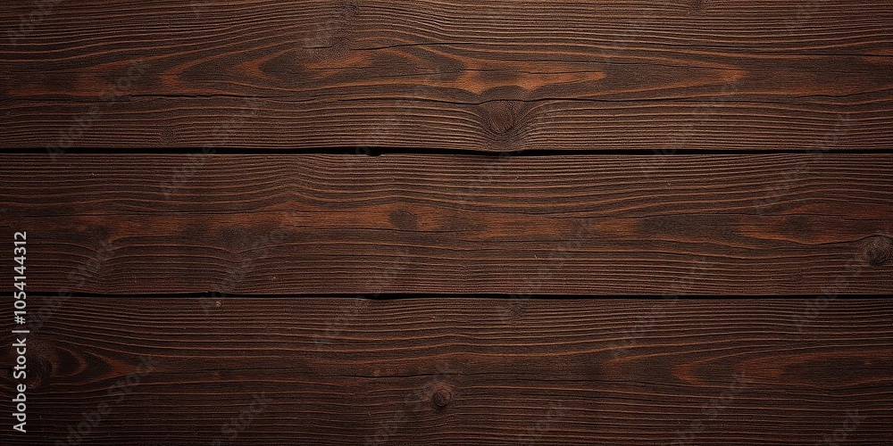 Obraz premium Dark wood background with rich, deep tones and elegant details, old, aged