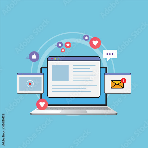 Wallpaper Mural Engaging Content, content marketing success, marketing mix, social media sharing Torontodigital.ca