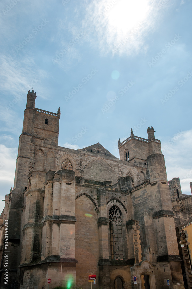 Fototapeta premium Cathédrale Saint-Just-et-Saint-Pasteur de Narbonne