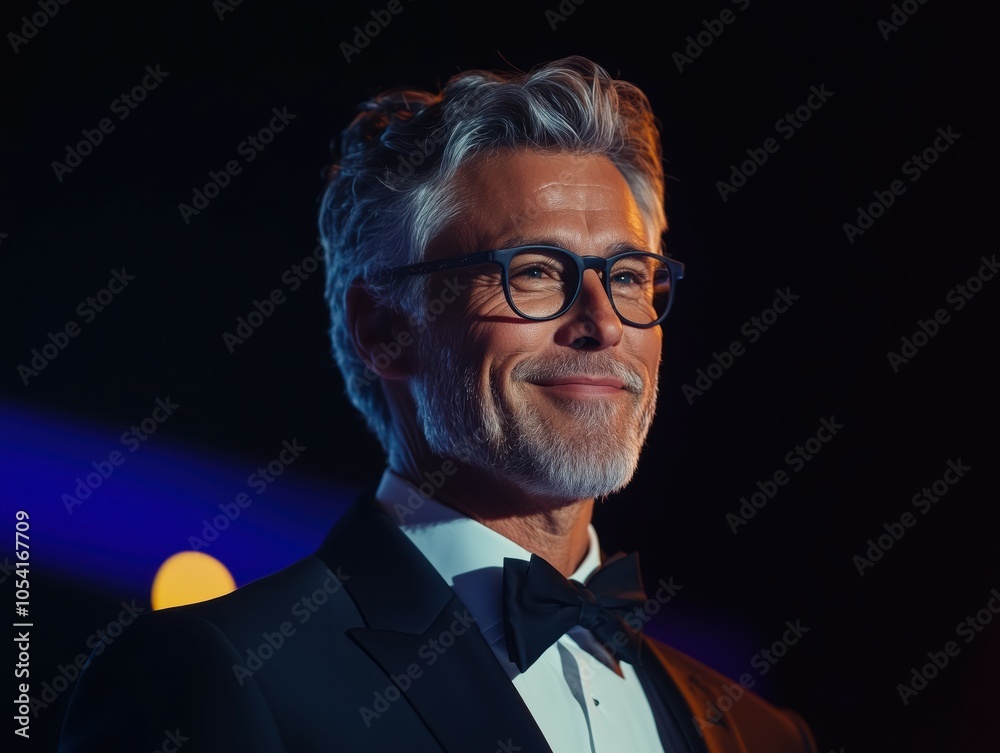 Fototapeta premium Mature Businessman in Formal Attire