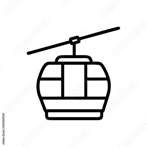 Winter Chairlift Icon