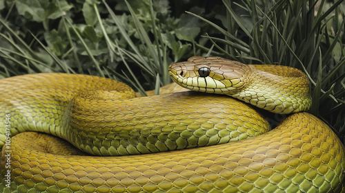 snake in the grass