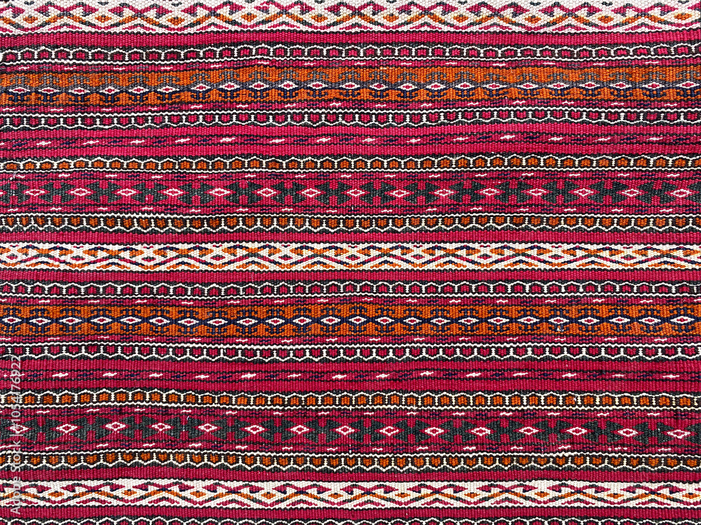 custom made wallpaper toronto digitalcolorful thai handcraft peruvian style rug surface old vintage torn conservation Made from natural materials Chemical free close up.