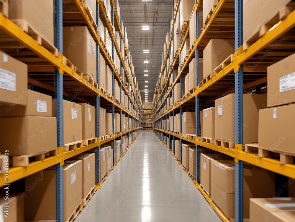 Efficient Warehouse Management and Organization Concept Efficient Warehouse Management and Organization Concept