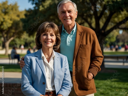 Mary and Richard Carpenter Plaza Park in Thousand Oaks, California. photo