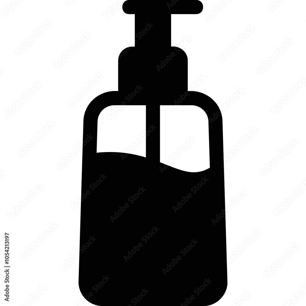 Obraz premium Simple vector icon soap dispenser