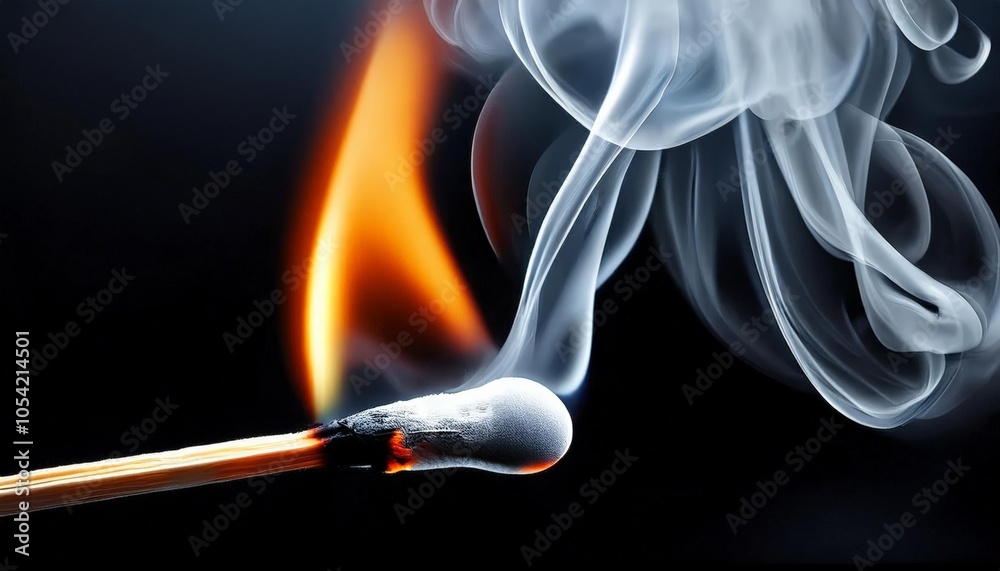 Matches on fire Matches on fire