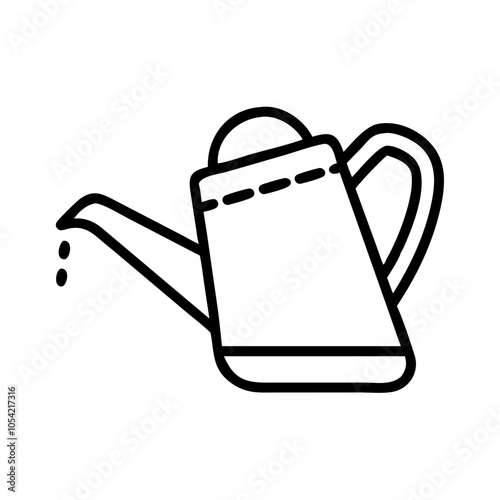 Charming Watering Can Icon