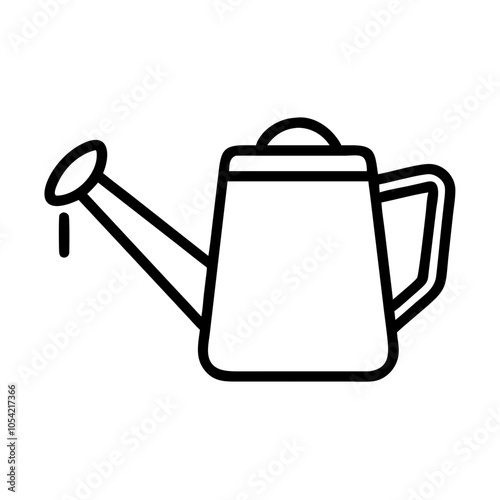 Charming Watering Can Icon