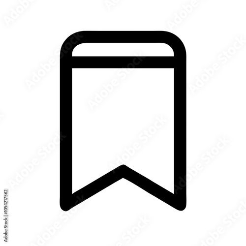 Decorative Bookmark Icon