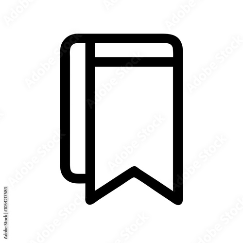 Decorative Bookmark Icon