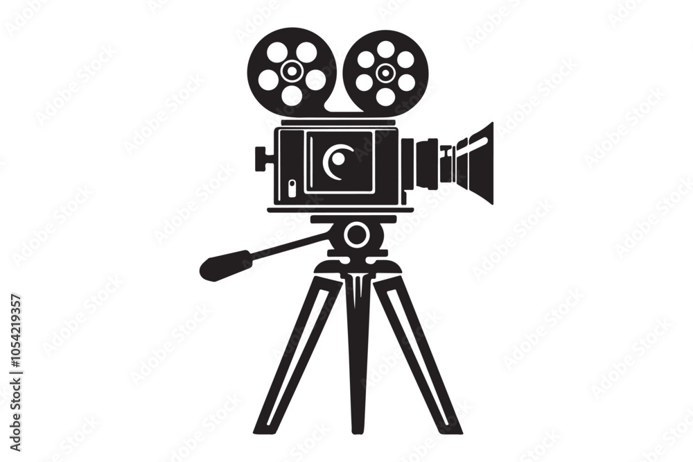 Obraz premium Vintage movie Film camera retro