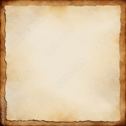 Old worn crumpled paper background. Vintage dirty sheet of parchment