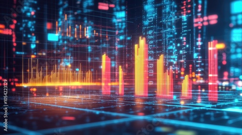 Digital Data Visualization with Colorful Graphs