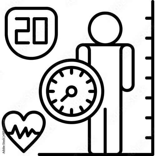 Body Mass Index Icon