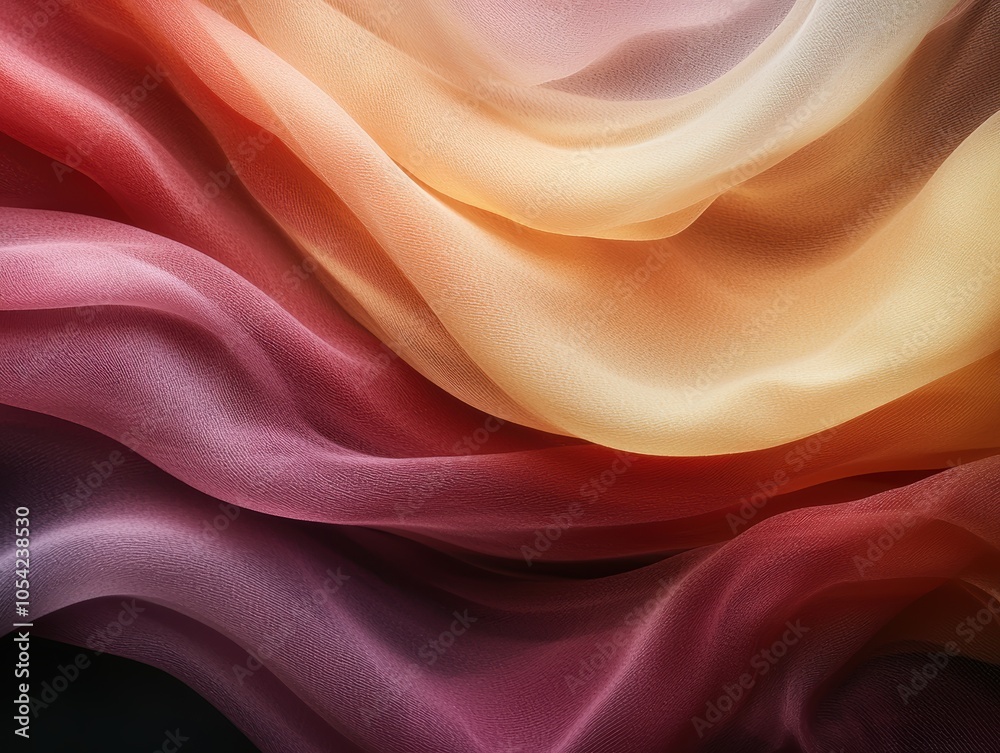 Obraz premium Vibrant abstract fabric texture