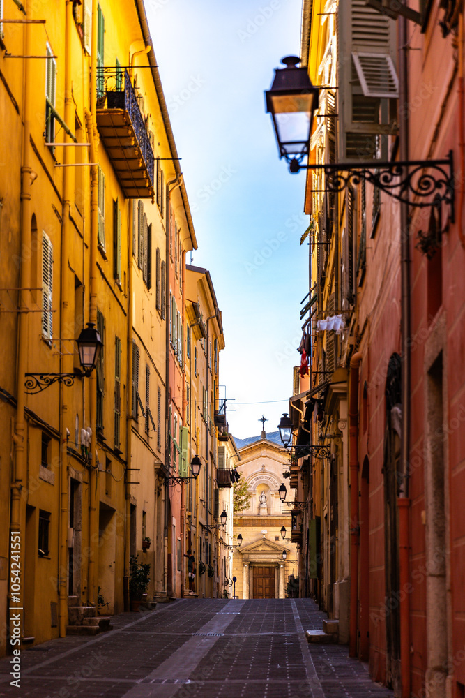 Fototapeta premium Menton (Frankreich)