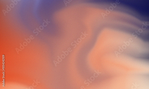 Abstract Blur of Warm and Cool Tones