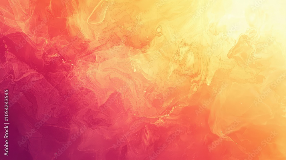 Vibrant Sunset Hues Blending Together in Warm Colors Vibrant Sunset Hues Blending Together in Warm Colors