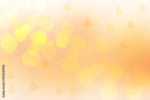 Abstract yellow white and light orange delicate elegant beautiful blurred background. Fresh modern light texture with soft style design for happy spring and summer backdrop and poster concept.