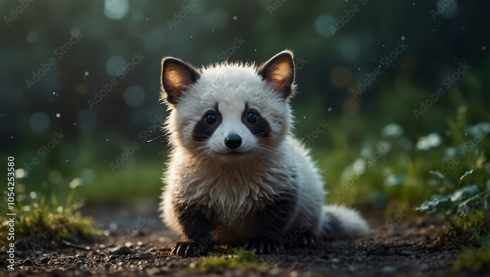 Obraz premium Fantasy cute animal.