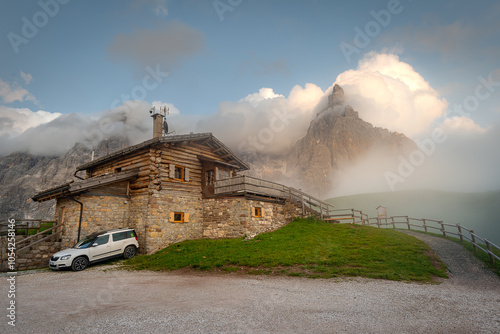 Baita Segantini, Southern of Dolomites photo