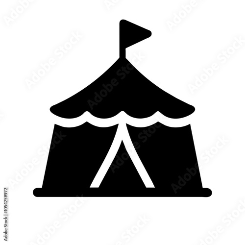 Circus Tent Icon