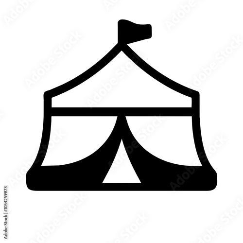 Circus Tent Icon