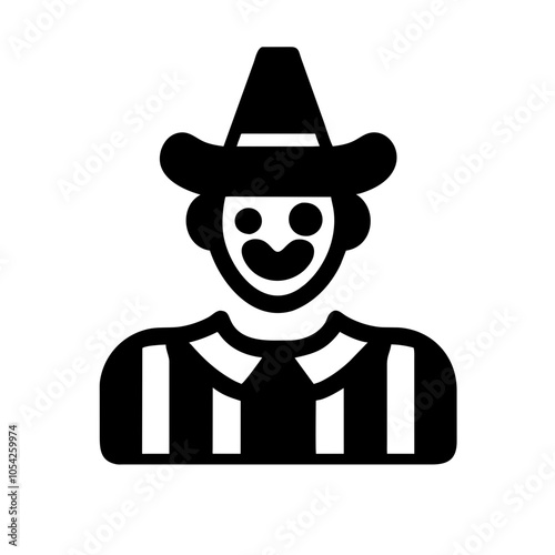 Circus Clown Icon
