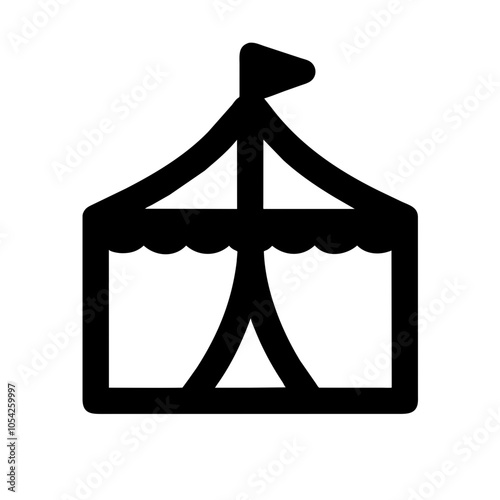 Circus Tent Icon