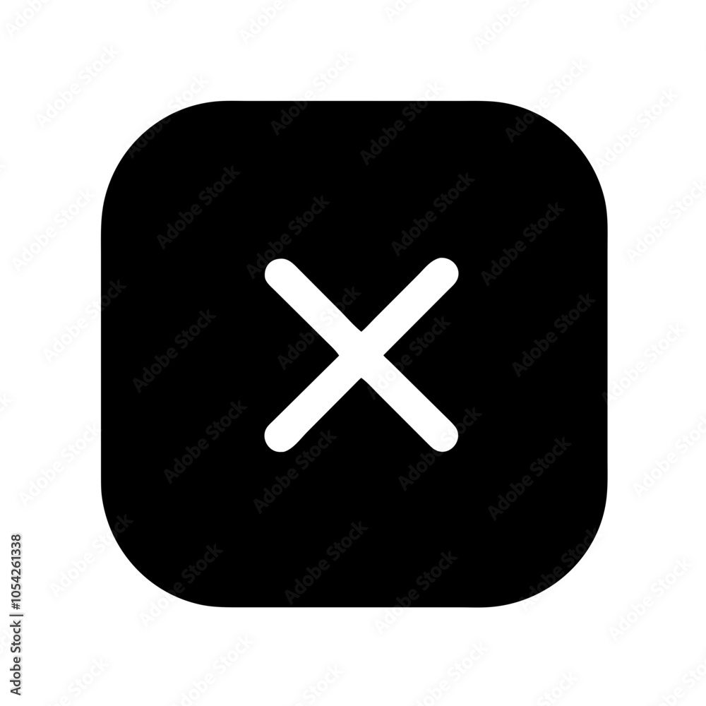 Obraz premium Close Button Icon