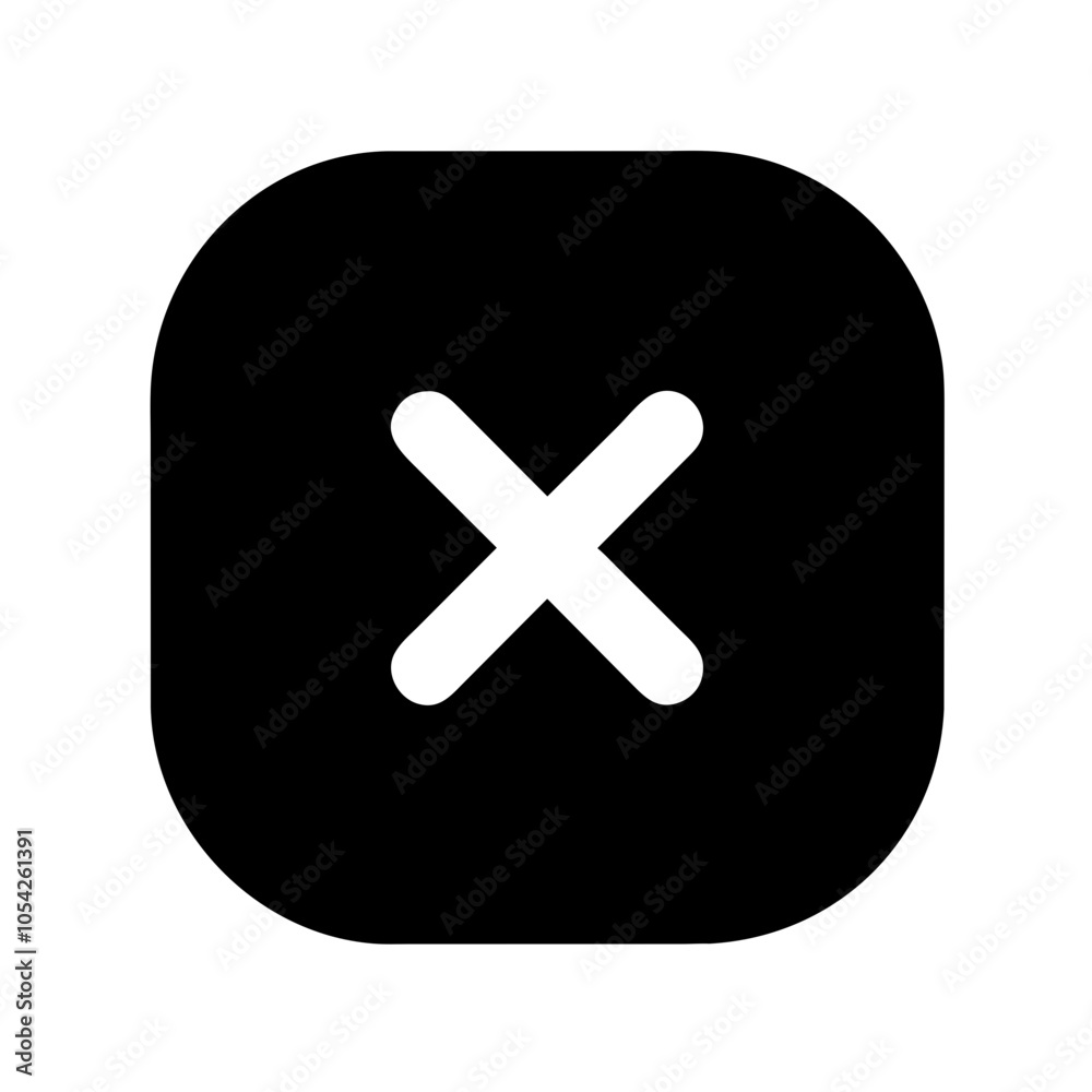 Obraz premium Close Button Icon