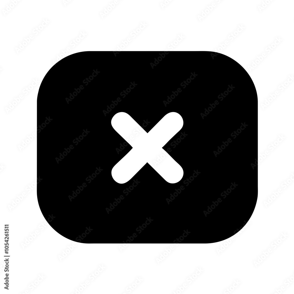 Obraz premium Close Button Icon