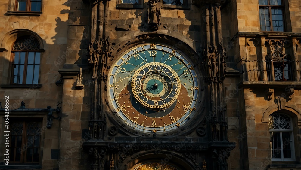 Obraz premium Prague astronomical clock in the Old Town