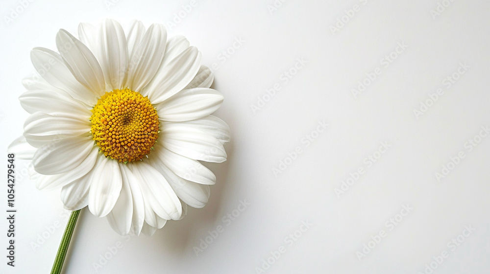 Obraz premium Beautiful Daisy Flower at the Bottom of the Image