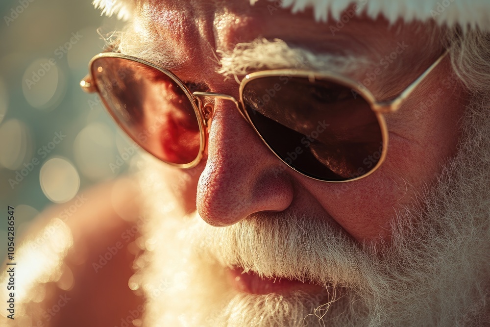 Santa's Tropical Getaway with Shades and Sun Santa's Tropical Getaway with Shades and Sun