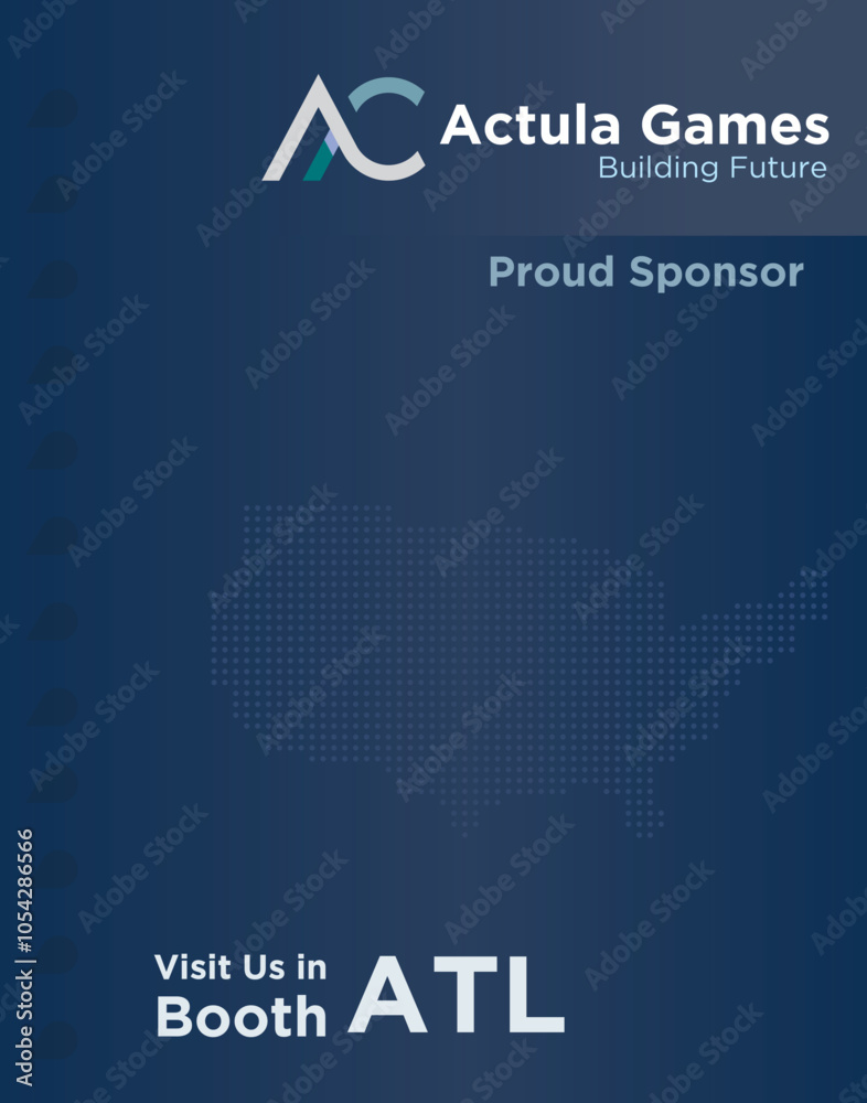 Fototapeta premium Unique Business Event Layout: Vector Graphics for Standout Design 