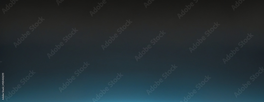 Fototapeta premium Elegant Blue and Black Gradient Wallpaper with Grainy Texture