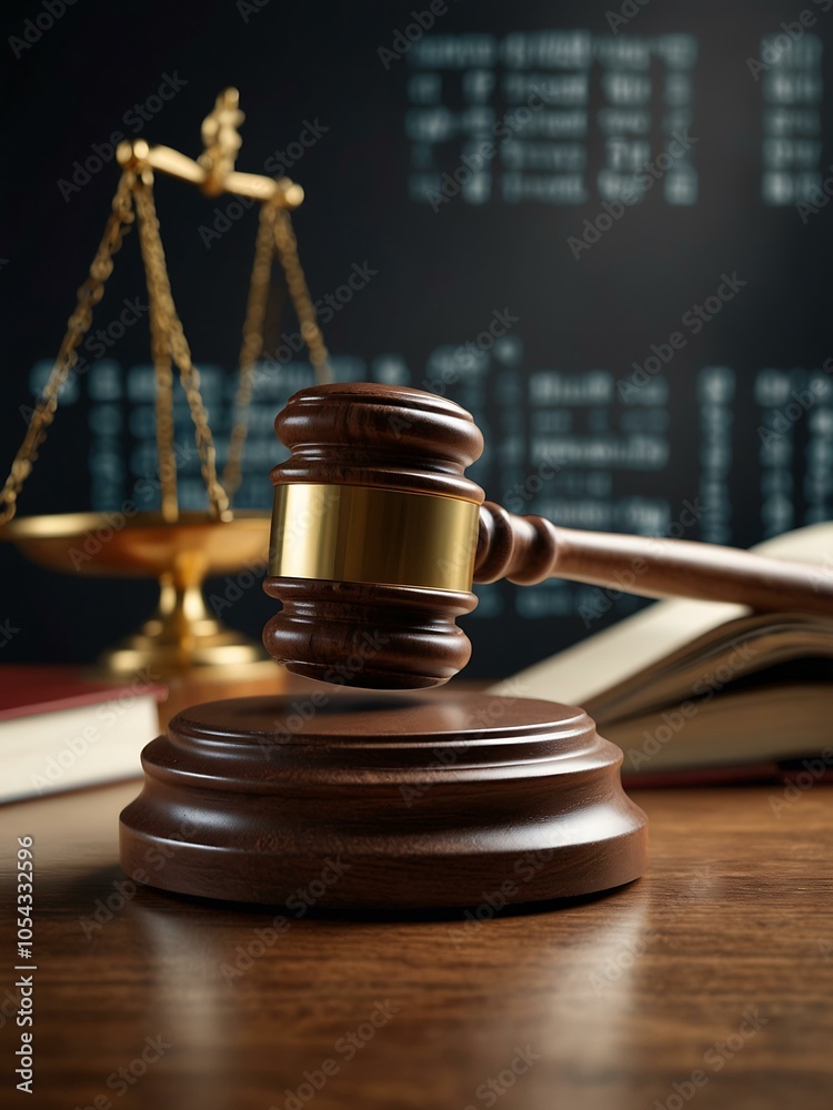 Digital gavel symbolizing the integration of law and technology. Digital gavel symbolizing the integration of law and technology.