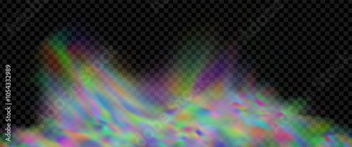 Background of an explosion of colorful smoke clouds.Multicolor fog with blue and yellow particles.Explosions of color powder.