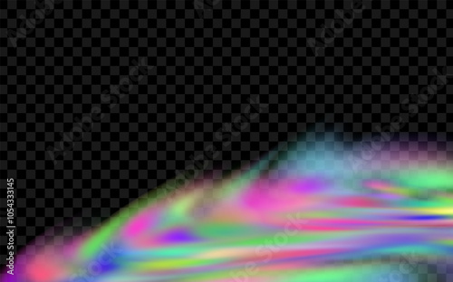 Background of an explosion of colorful smoke clouds.Multicolor fog with blue and yellow particles.Explosions of color powder.