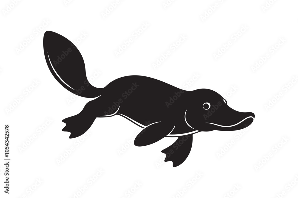 Platypus Silhouette Vector bundle , Platypus Silhouette Platypus Silhouette Vector bundle , Platypus Silhouette